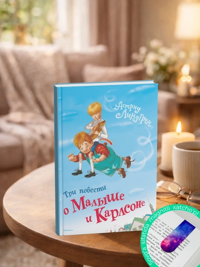 Три повести о Малыше и Карлсоне. Астрид Линдгрен