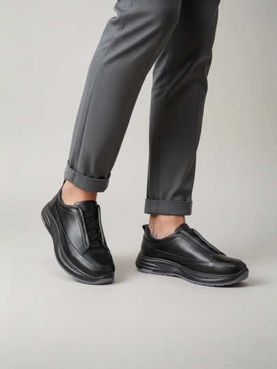 Весенние барсовки, классические и полуклассические для мужчин,слипоны — EESHOES-ZEGNA-ЧЕРН-42