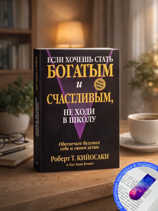 Robert Kiyosaki. Yesli khochesh' byt' bogatym i schastlivym ne khodi v shkolu? - 