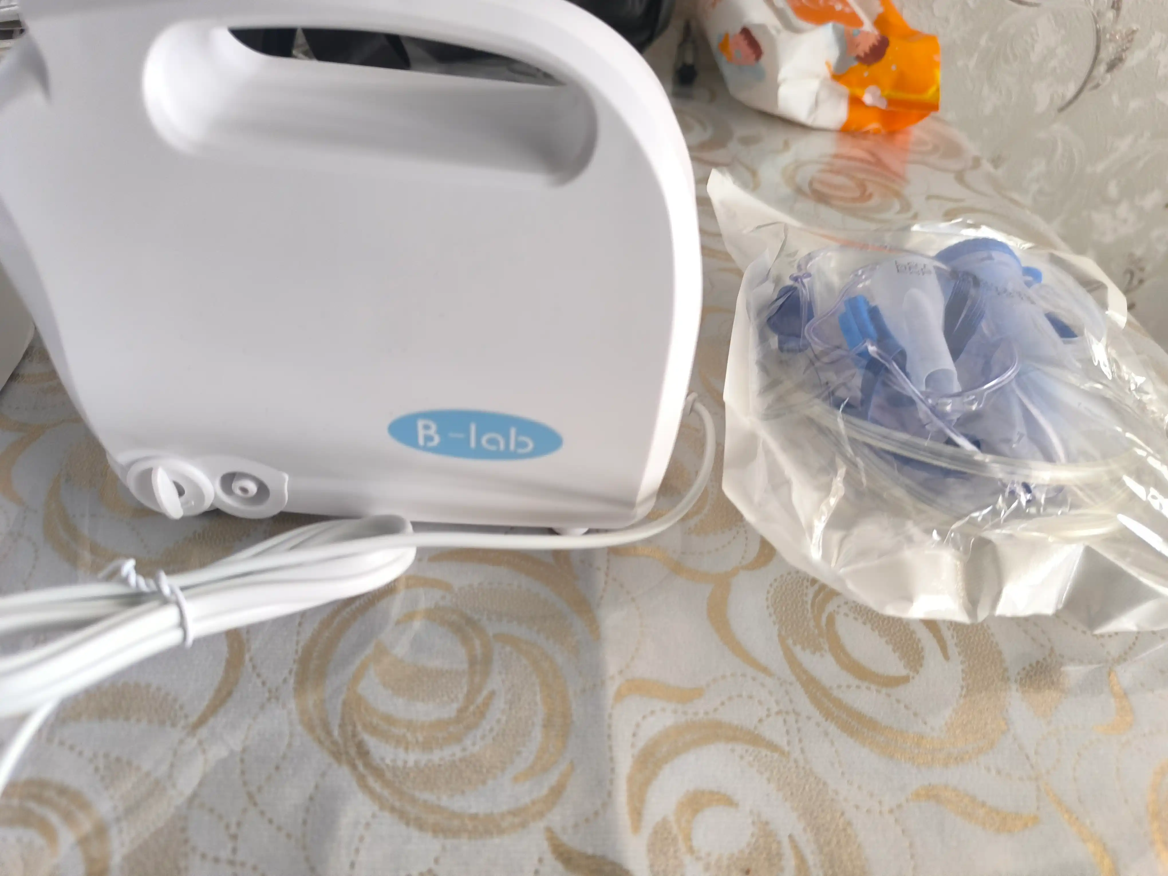 Nebulayzer ingalyator KF-WHQ-07, butun oila uchun, kompressor, Rossiya texnologiyasi