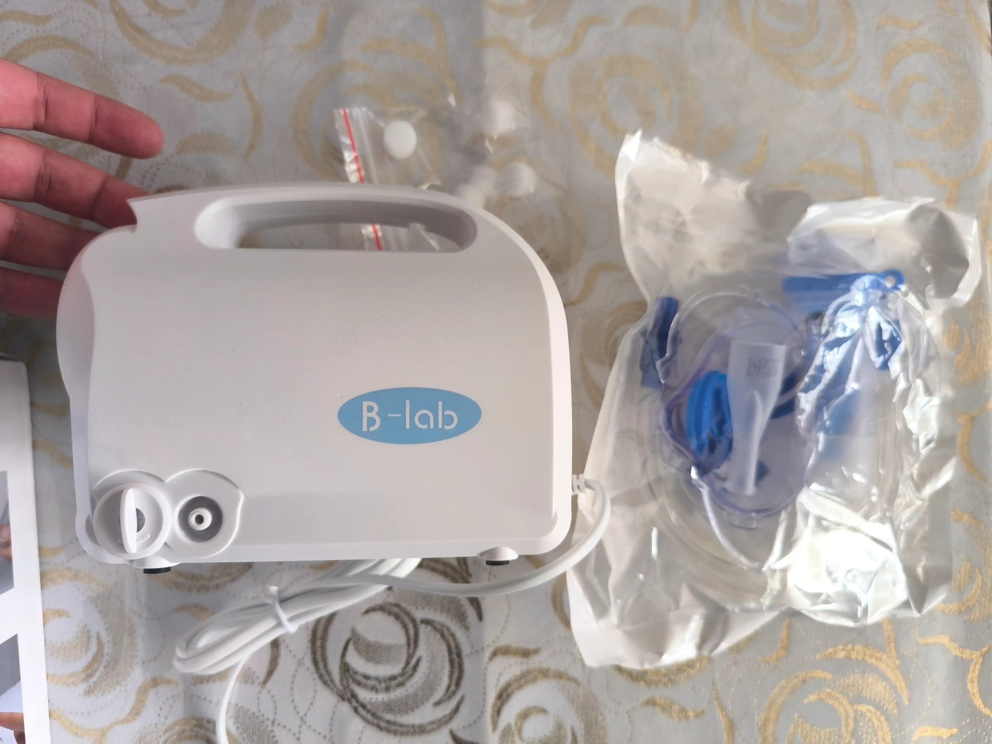 Nebulayzer ingalyator KF-WHQ-07, butun oila uchun, kompressor, Rossiya texnologiyasi