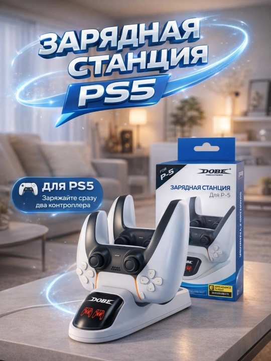 Зарядная станция для Plastation 5 - 