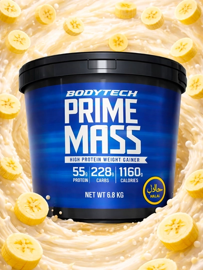 Гейнер PRIME MASS, для Набора мышечной массы, 6.8 кг — VENOM-PRIMEMASS-ЖЕЛТ-6.8KG