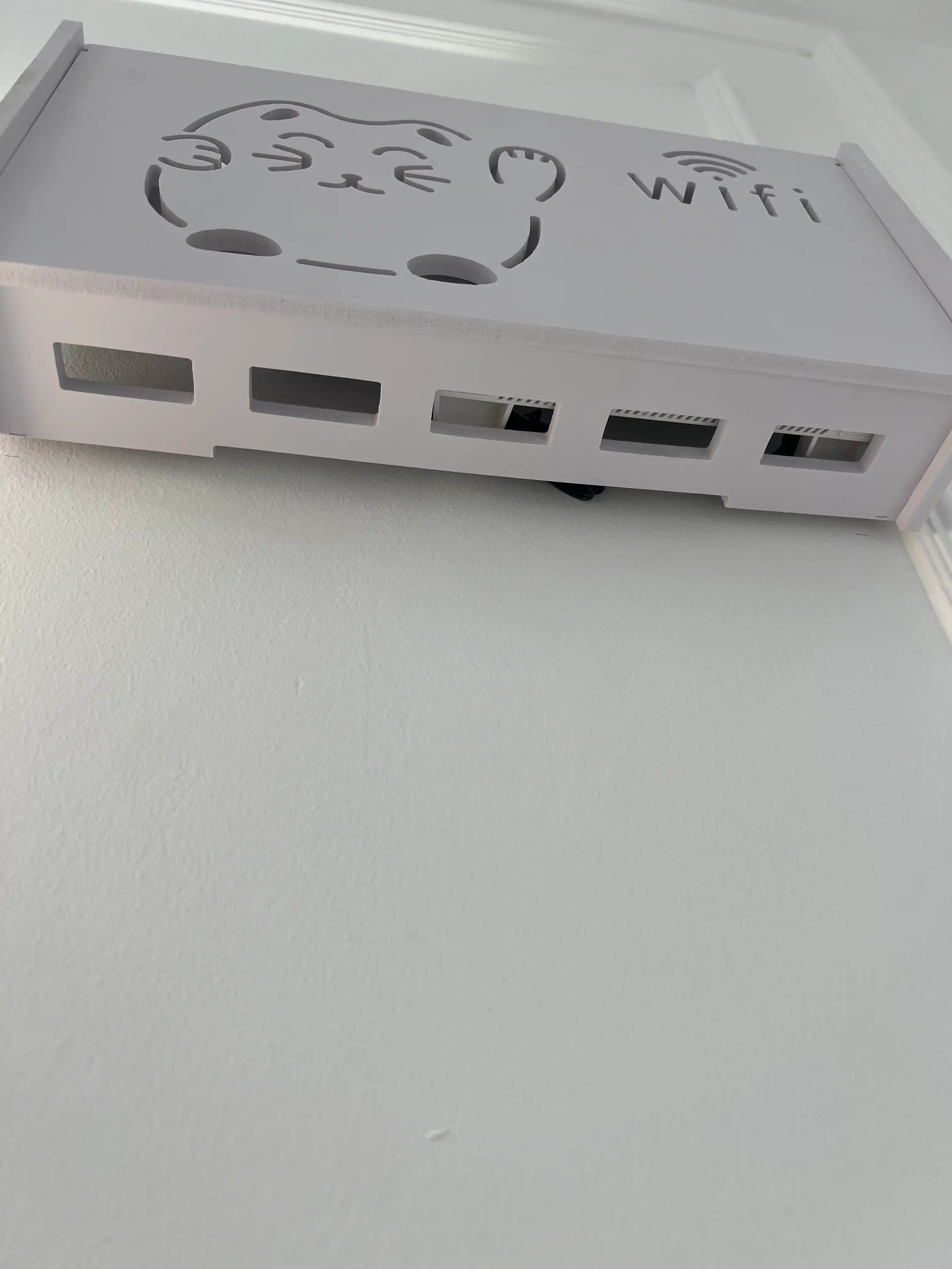 Органайзер для Wi-Fi роутера, настенный, креативный дизайн, ПВХ