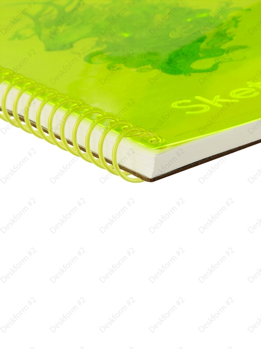 Скетчбук 40л., А5 BG "Neon. Yellow", 120г/м2, СА540гр_59314