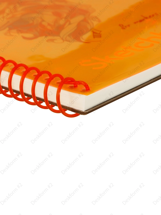 Скетчбук 40л., А5 BG "Neon. Orange", 120г/м2, СА540гр_59316