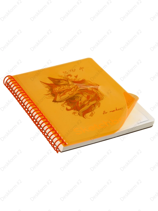Скетчбук 40л., А5 BG "Neon. Orange", 120г/м2, СА540гр_59316
