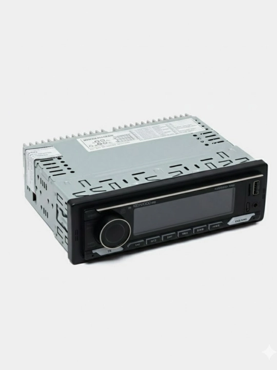 Автомагнитола Kenwood 9008, Bluetooth, USB, AUX, 2 RCA выхода, пульт на руль
