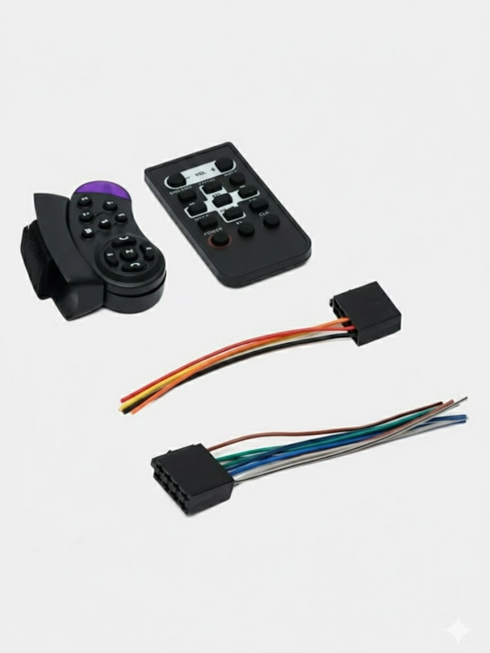 Автомагнитола Kenwood 9008, Bluetooth, USB, AUX, 2 RCA выхода, пульт на руль