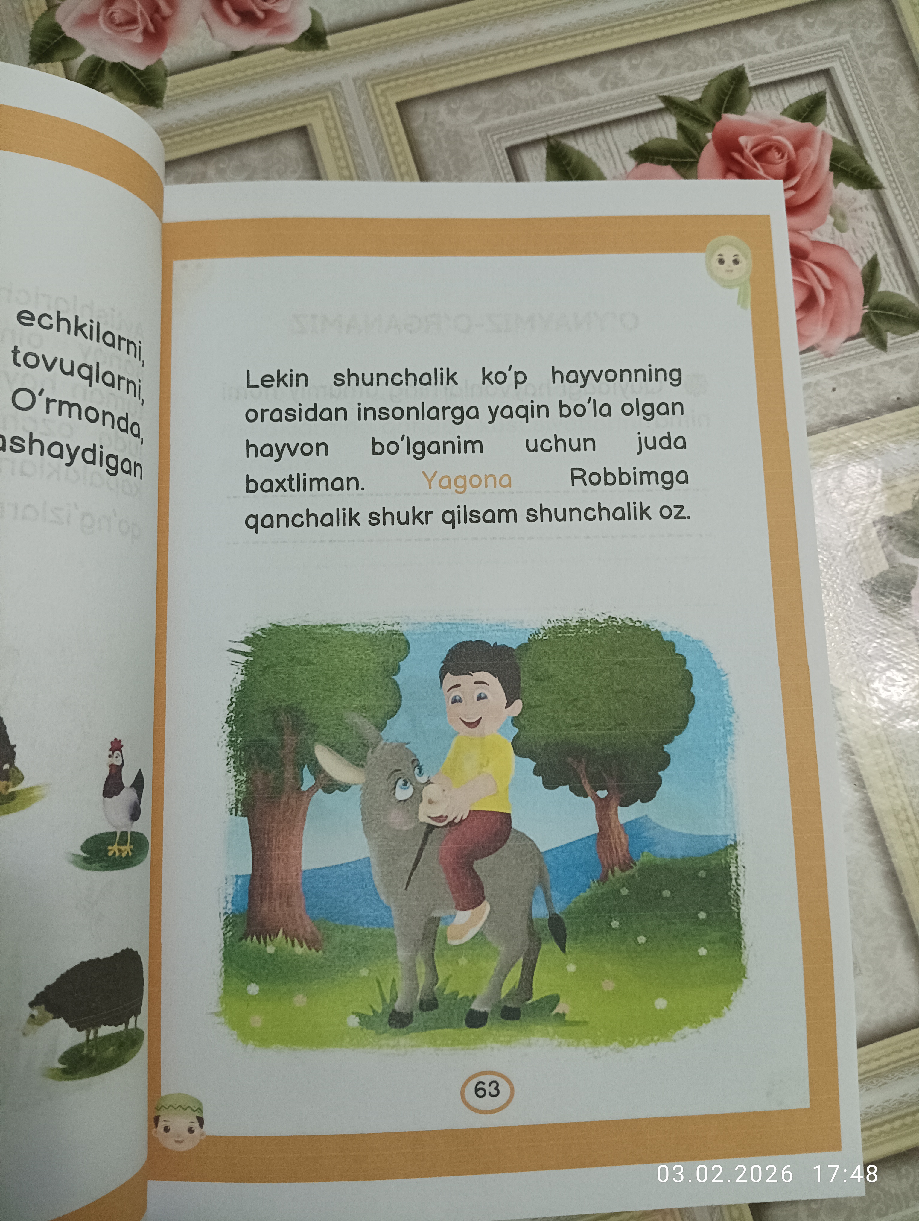 Ягона Аллоҳим, исламские рассказы книжка с картинками для детей интересные факты