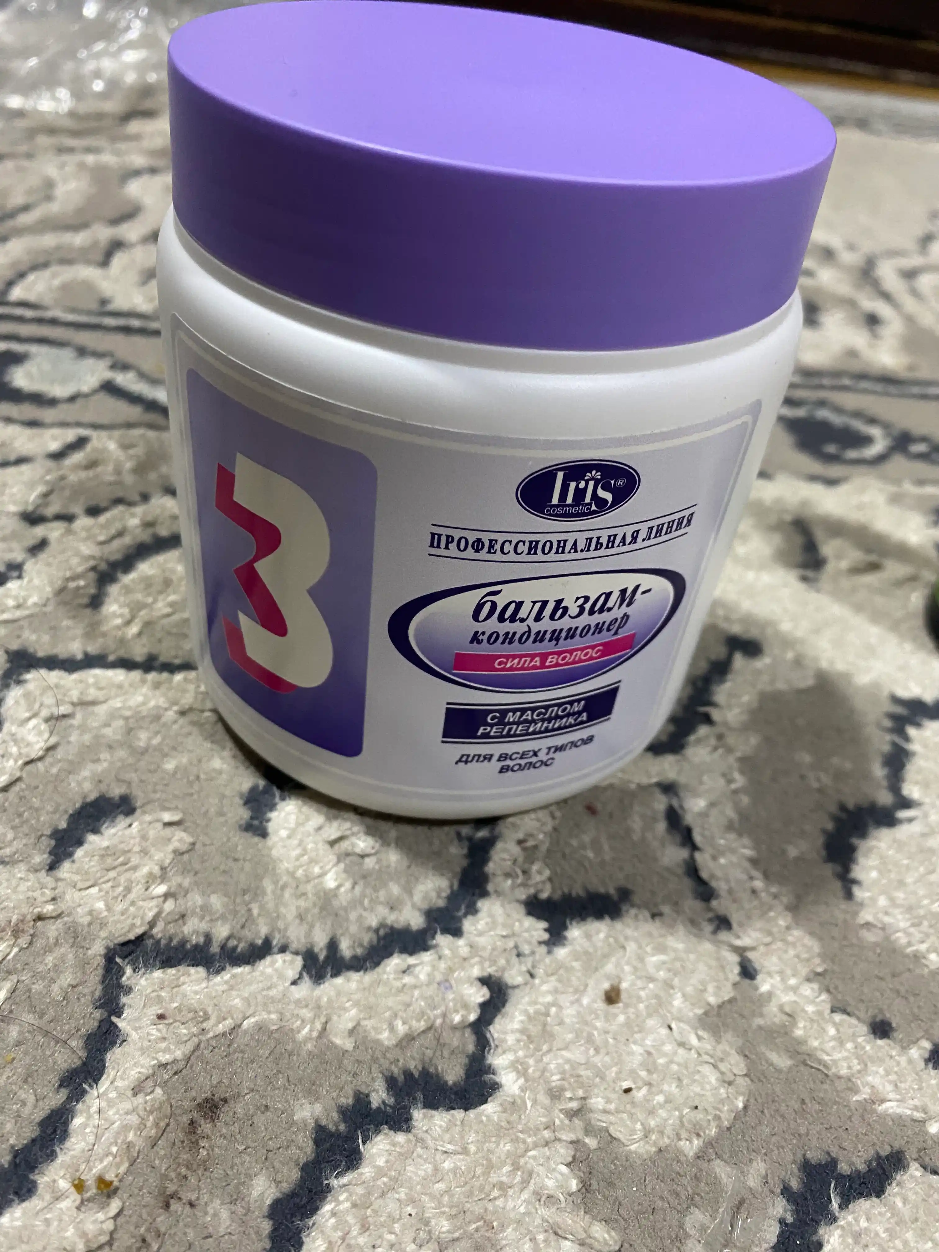 Бальзам-кондиционер Iris Cosmetic №3 с экстрактом репейника, 500 мл