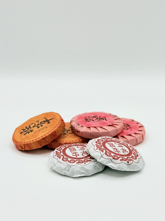 Qora choy Pu-er Assorti 3 xil ta'm 2 donadan, 6 dona, 42 gr