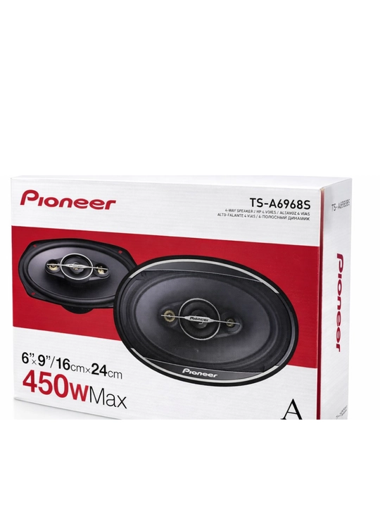 Автомобильные динамики Pioneer TS-A6968S 6x9″ 4-полосные 450W - 