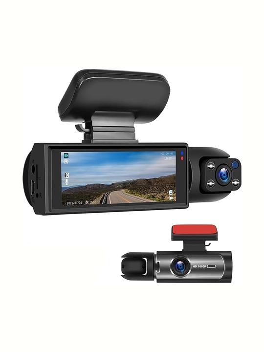 Ikki kamerali avtomobil videoregistratori