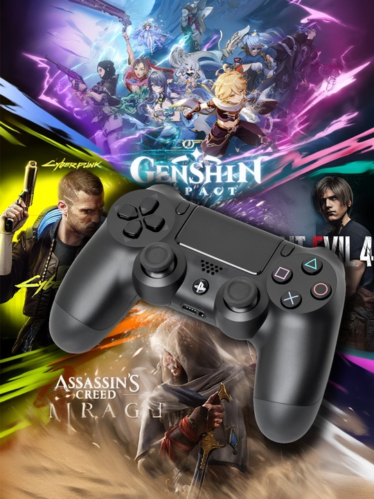 Геймпад для Sony PlayStation 4 беспроводной c зарядным кабелем, джойстик PS4 Bluetooth