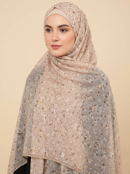 Romollar va sharflar, rumol, ayollar uchun romol, gul naqshli 100×100 sm xijob uchun rumol