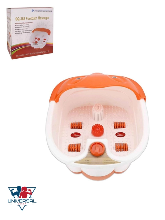 SQ-368 FOOTBATH Massager iq isitiladigan oyoq hammomi, massaj, kurort