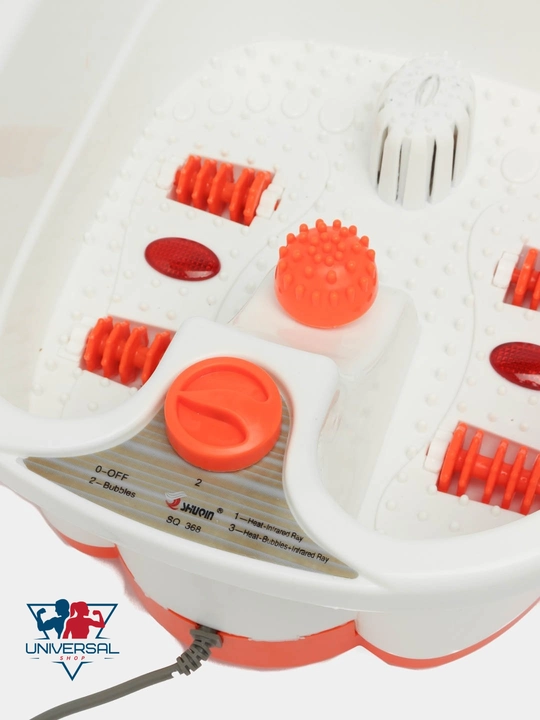 SQ-368 FOOTBATH Massager iq isitiladigan oyoq hammomi, massaj, kurort