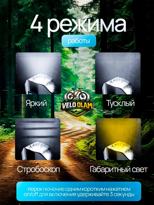 Velosiped chirog‘i, LED fara