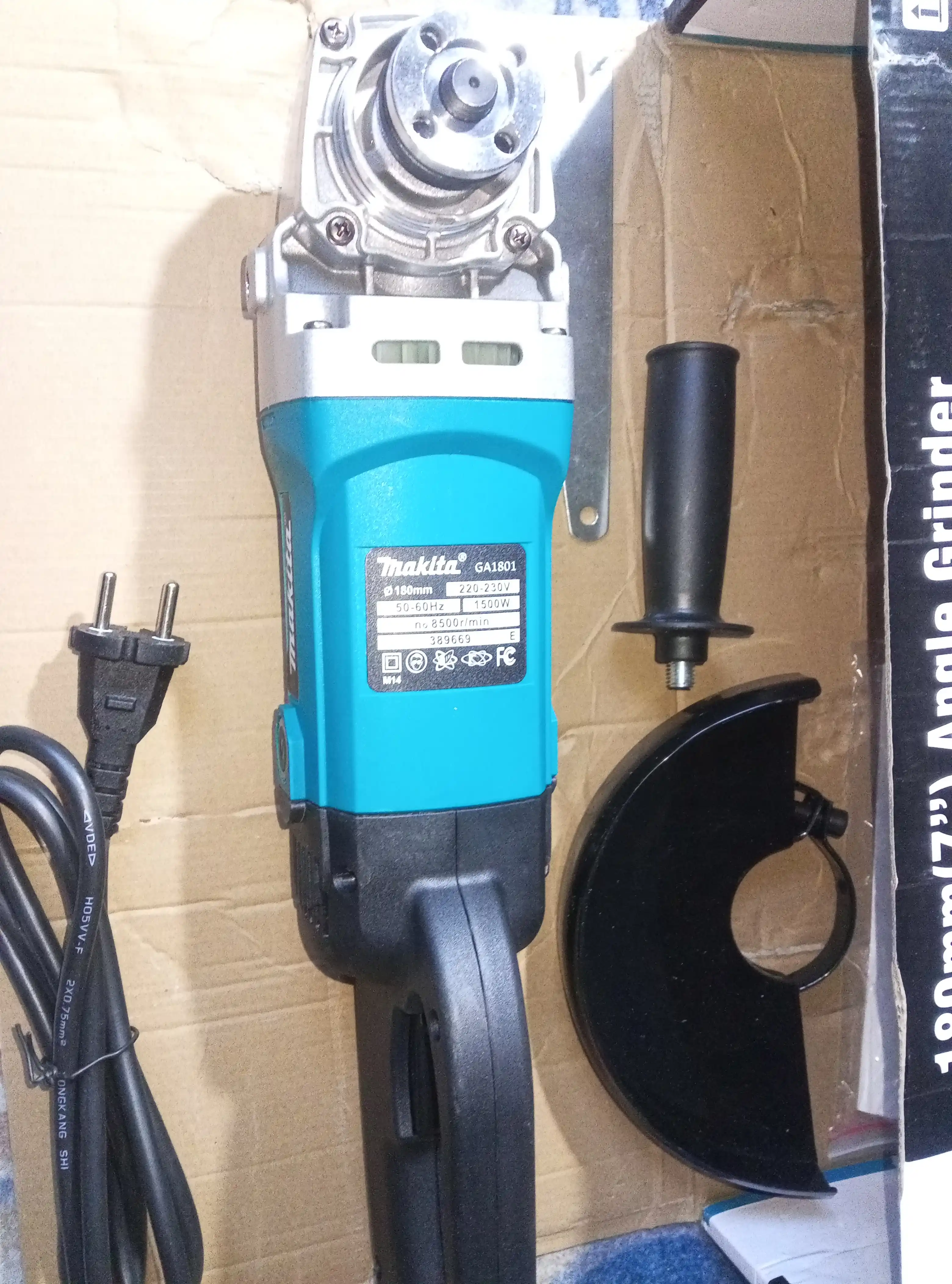 Болгарка MAKITA профессиональная УШМ 180 мм, 1800 Вт