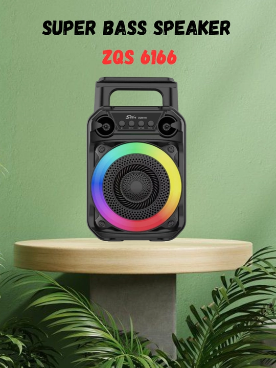 Karaoke kolonka Bluetooth ZQS 6166, 14100 + mikrofon - 