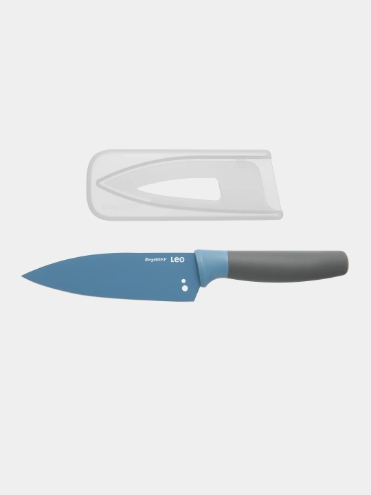 Шеф-нож BergHOFF Leo 3950106, универсальный, голубой, нержавеющая сталь