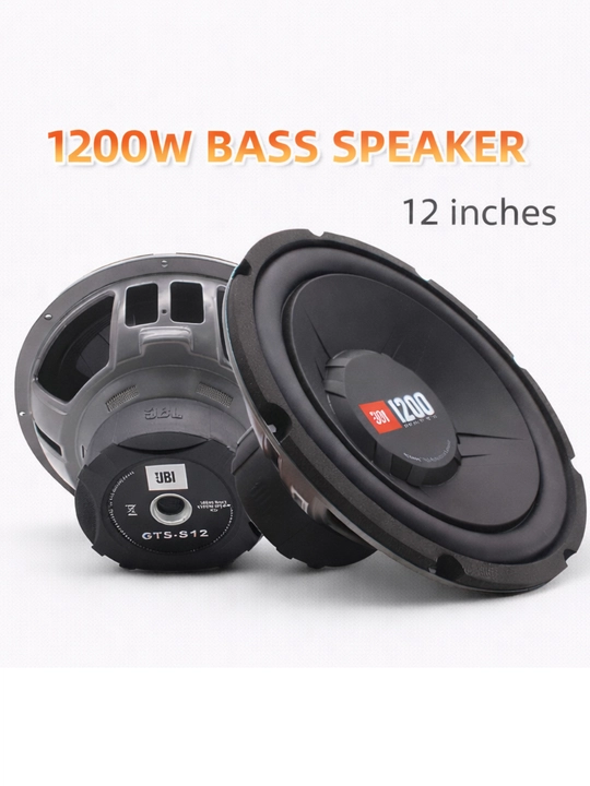JBL 1200W Avtomobil Subwoofer Dinamik (12 dyuym / 297 mm)
