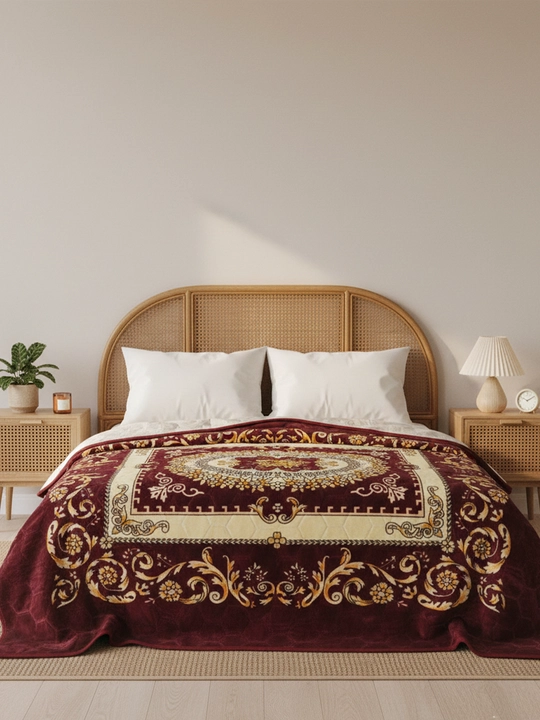 Velsoft pled 200×230 sm — yumshoq, zamonaviy dizayn, vazni 2,5 kg