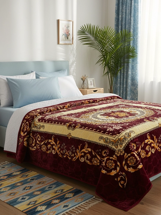 Velsoft pled 200×230 sm — yumshoq, zamonaviy dizayn, vazni 2,5 kg