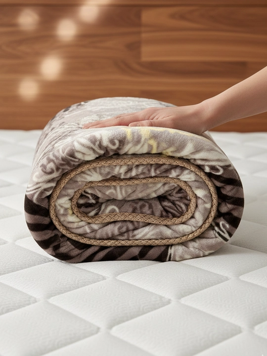 Velsoft pled 200×230 sm — yumshoq, zamonaviy dizayn, vazni 2,5 kg
