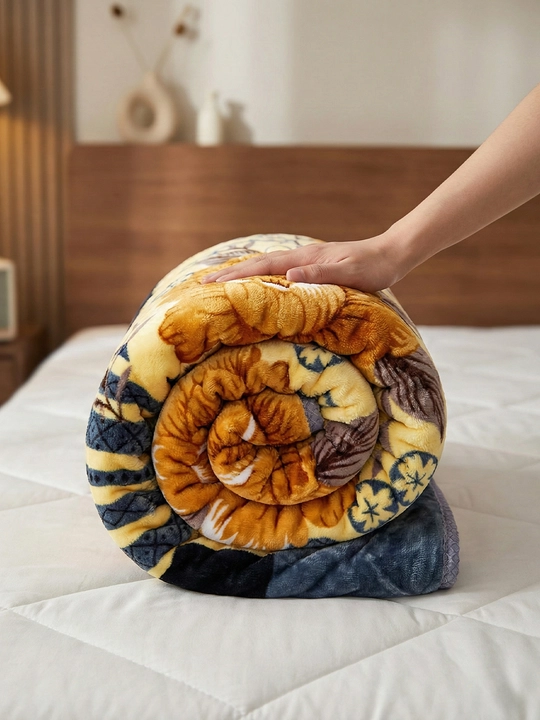 Velsoft pled 200×230 sm — yumshoq, zamonaviy dizayn, vazni 2,5 kg