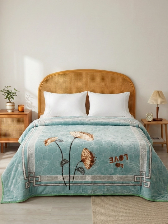 Velsoft pled 200×230 sm — yumshoq, zamonaviy dizayn, vazni 2,5 kg