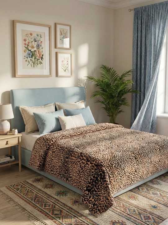 Velsoft pled 200×230 sm — yumshoq, zamonaviy dizayn, vazni 2,5 kg