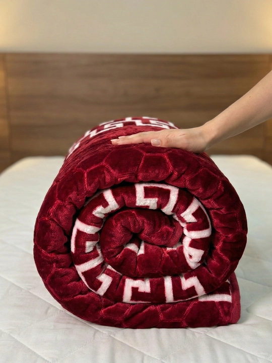 Velsoft pled 200×230 sm — yumshoq, zamonaviy dizayn, vazni 2,5 kg