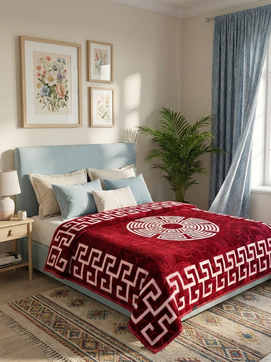 Velsoft pled 200×230 sm — yumshoq, zamonaviy dizayn, vazni 2,5 kg