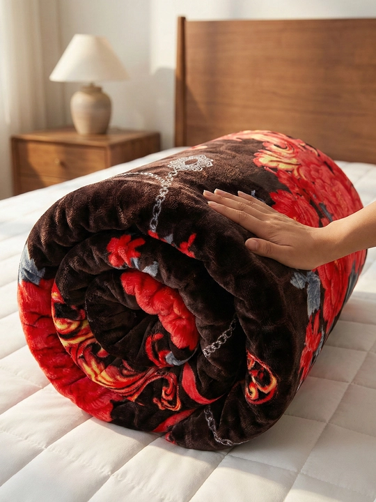 Velsoft pled 200×230 sm — yumshoq, zamonaviy dizayn, vazni 2,5 kg