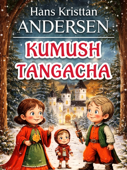 Ertak kitob, Kumush Tangacha – Hans Kristian Andersen, ertak, Bolalar uchun ertak kitob - 
