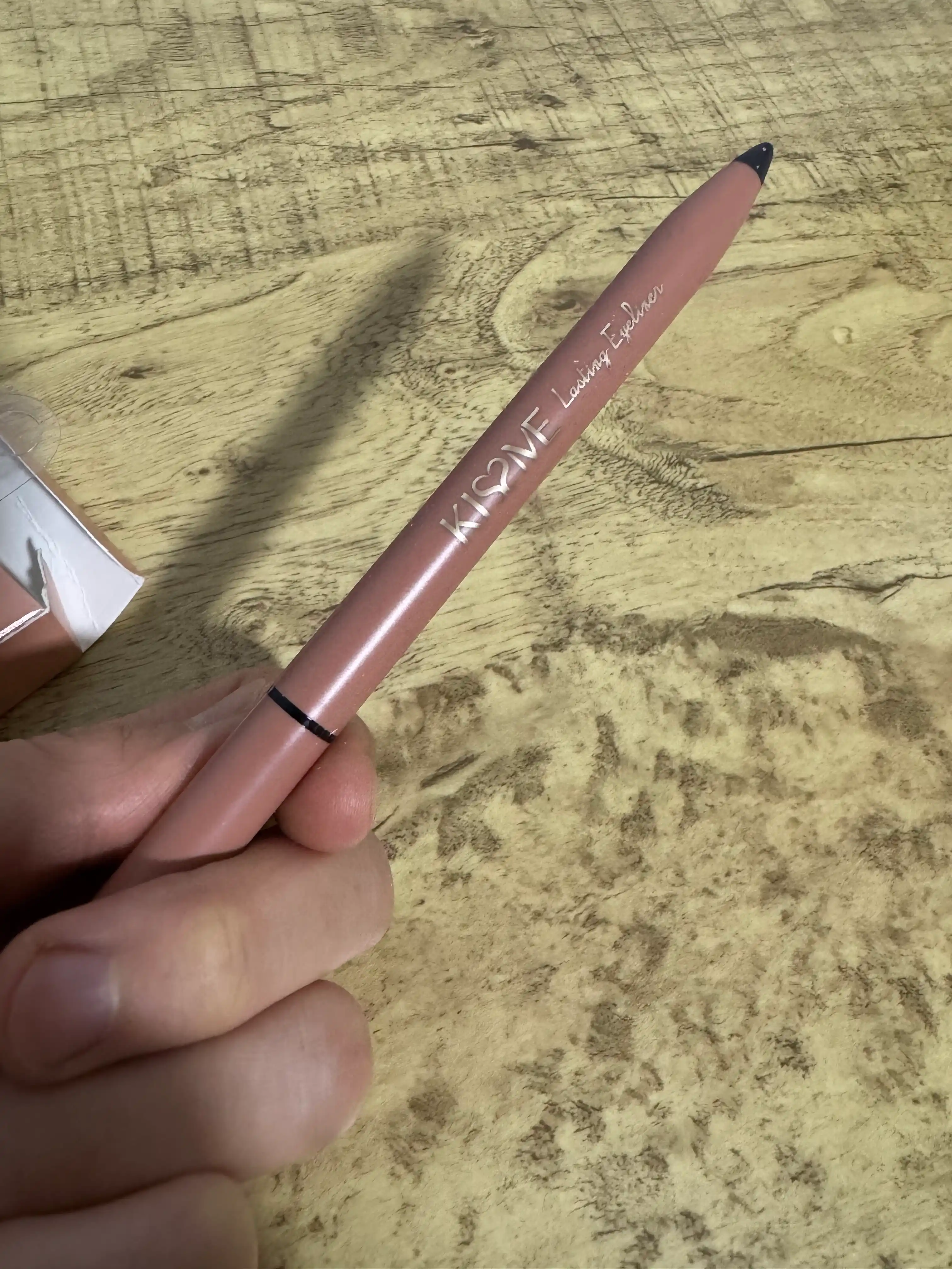 Ko'z uchun podvodka-flomaster Eyeliner ABZ, suv o'tkazmaydigan, qora