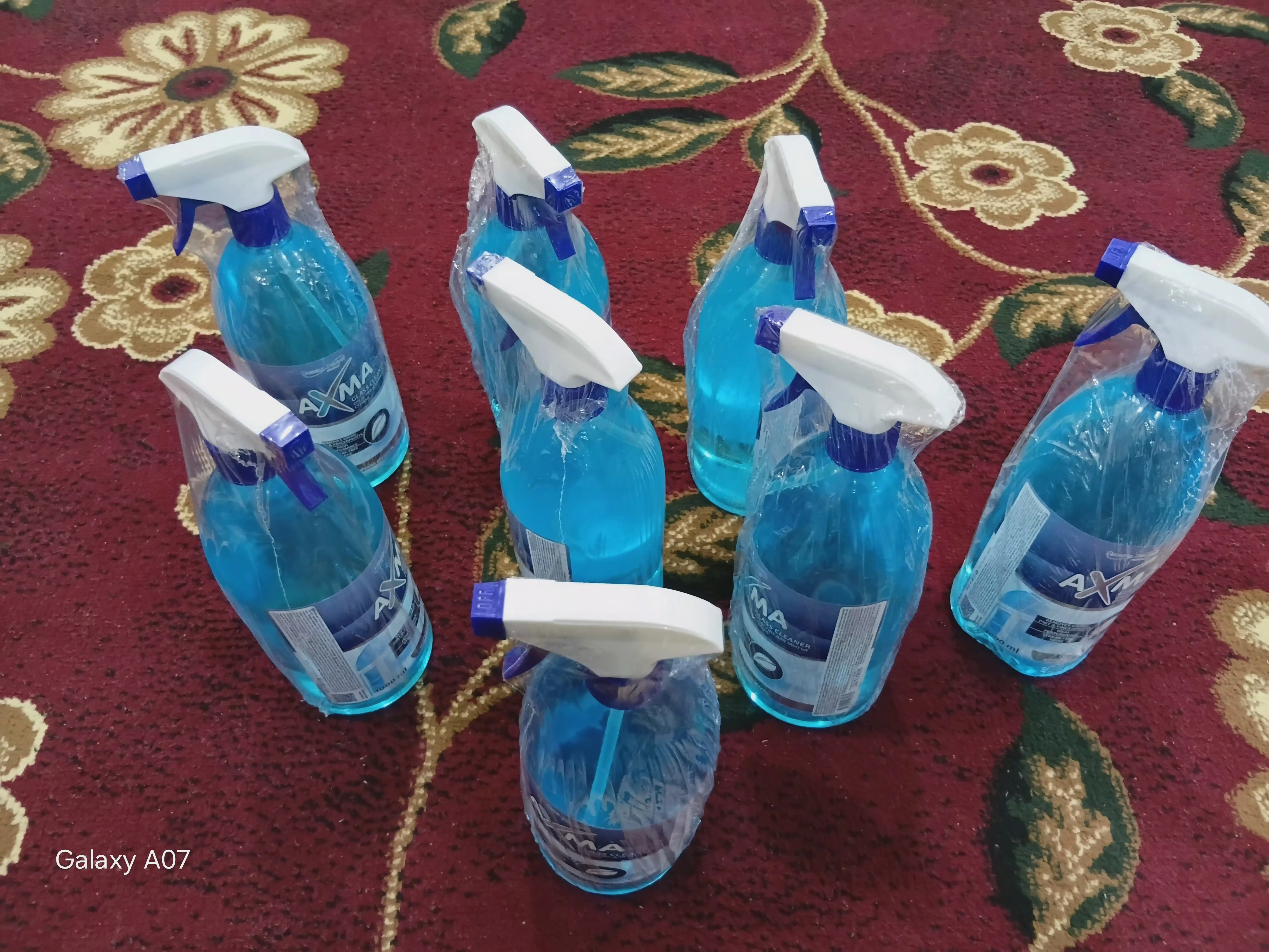 Средство для мытья стёкол Axma, Морская свежесть, 1 л