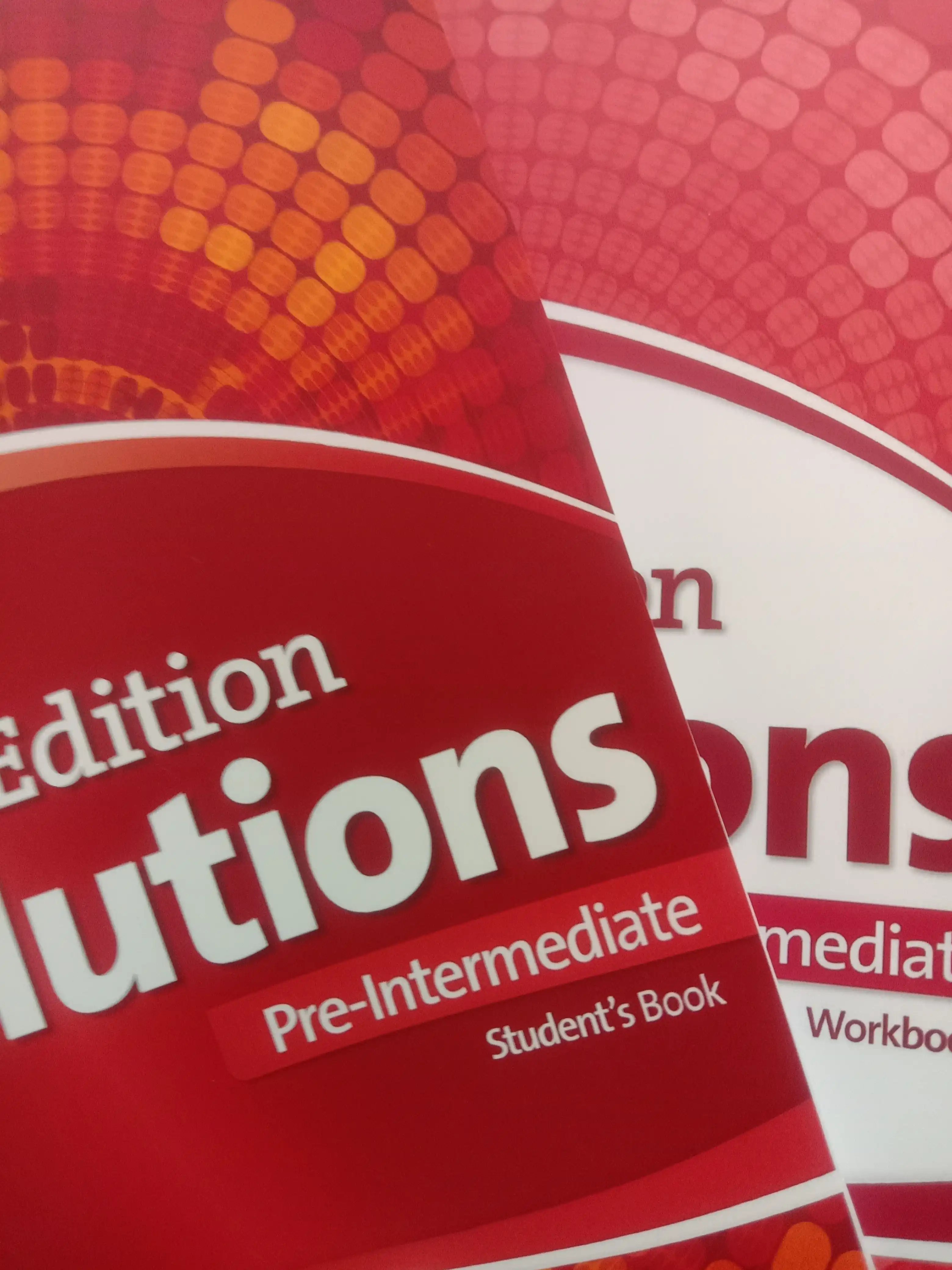 Solutions third Edition. Elementary, Pre-intermediate, Intermediate. Studentbook+Workbook