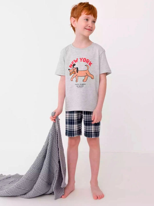 O`g`il bolalar uchun pijama, paxta NEO