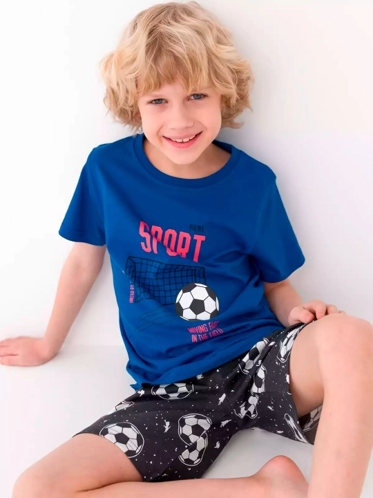 O`g`il bolalar uchun pijama, paxta NEO - 