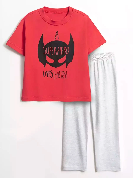 O`g`il bolalar uchun pijama, paxta NEO