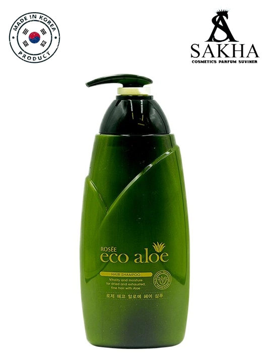 Namlovchi koreys shampuni Rosse Eco Aloe, 760 ml