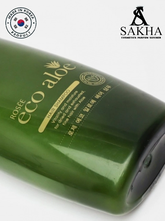 Namlovchi koreys shampuni Rosse Eco Aloe, 760 ml