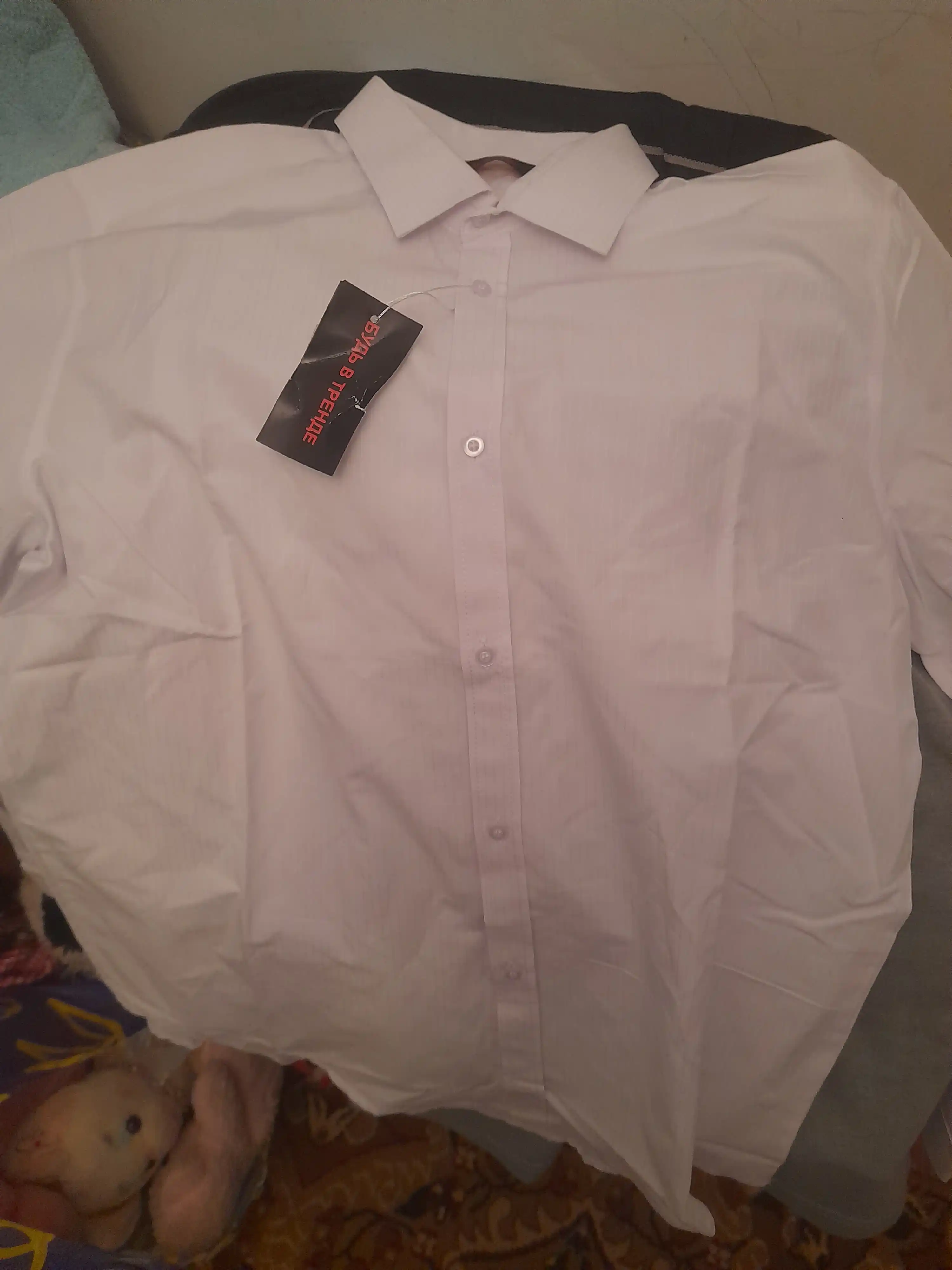 Erkaklar klassik ko'ylagi yengi uzun DARENZI, o'lchamlar S-5XL