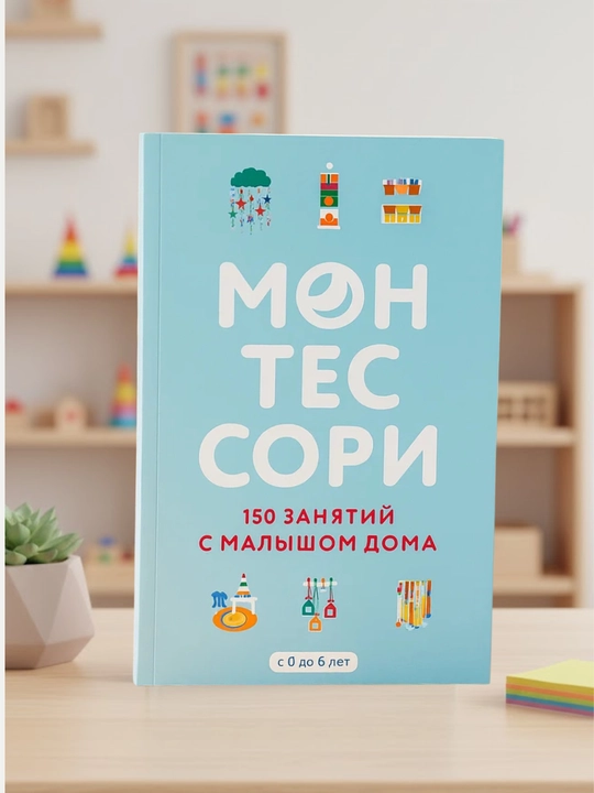 Монтессори, 150 занятий с малышом дома - 