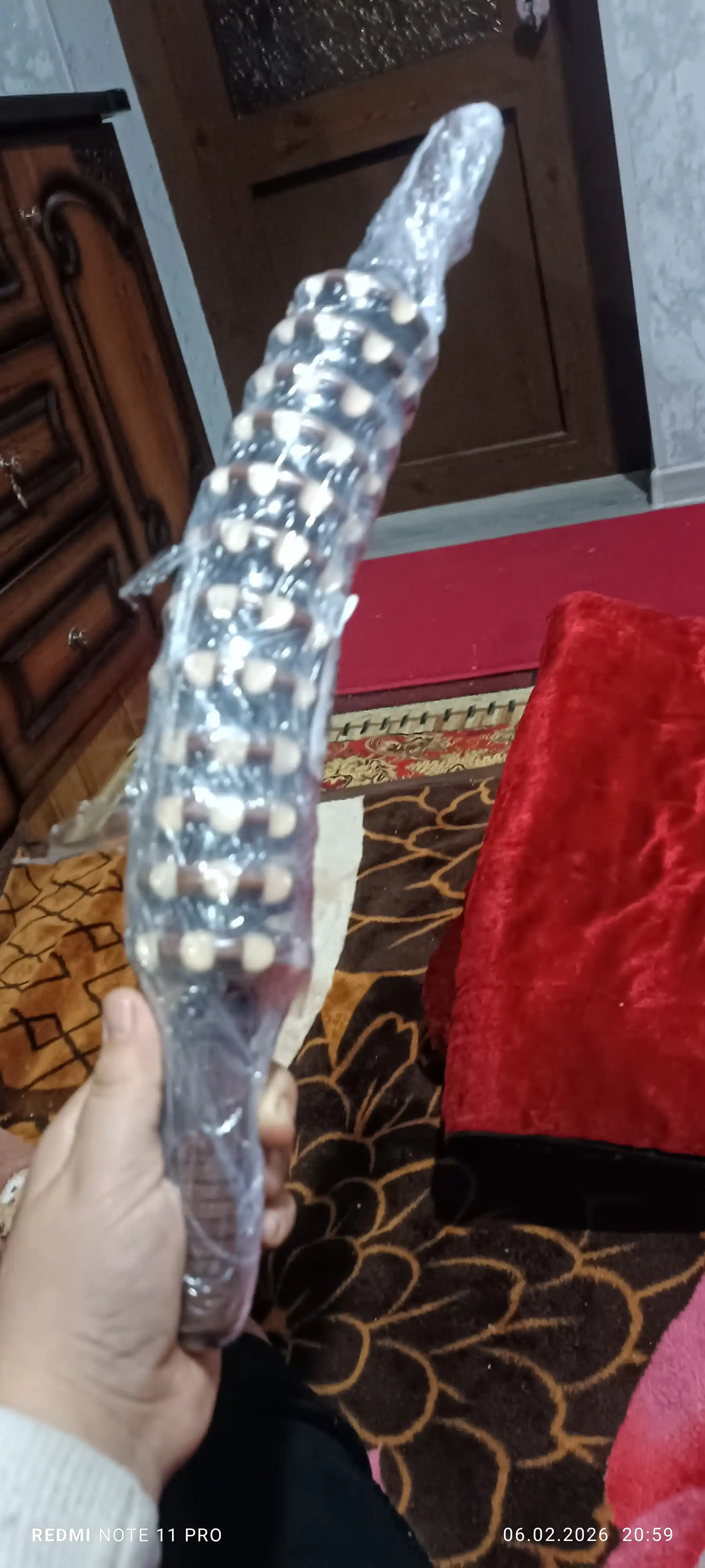 Yog‘och massaj moslamasi, rolikli, massaj uchun "chaqmoq", sellyulitga qarshi, tana uchun