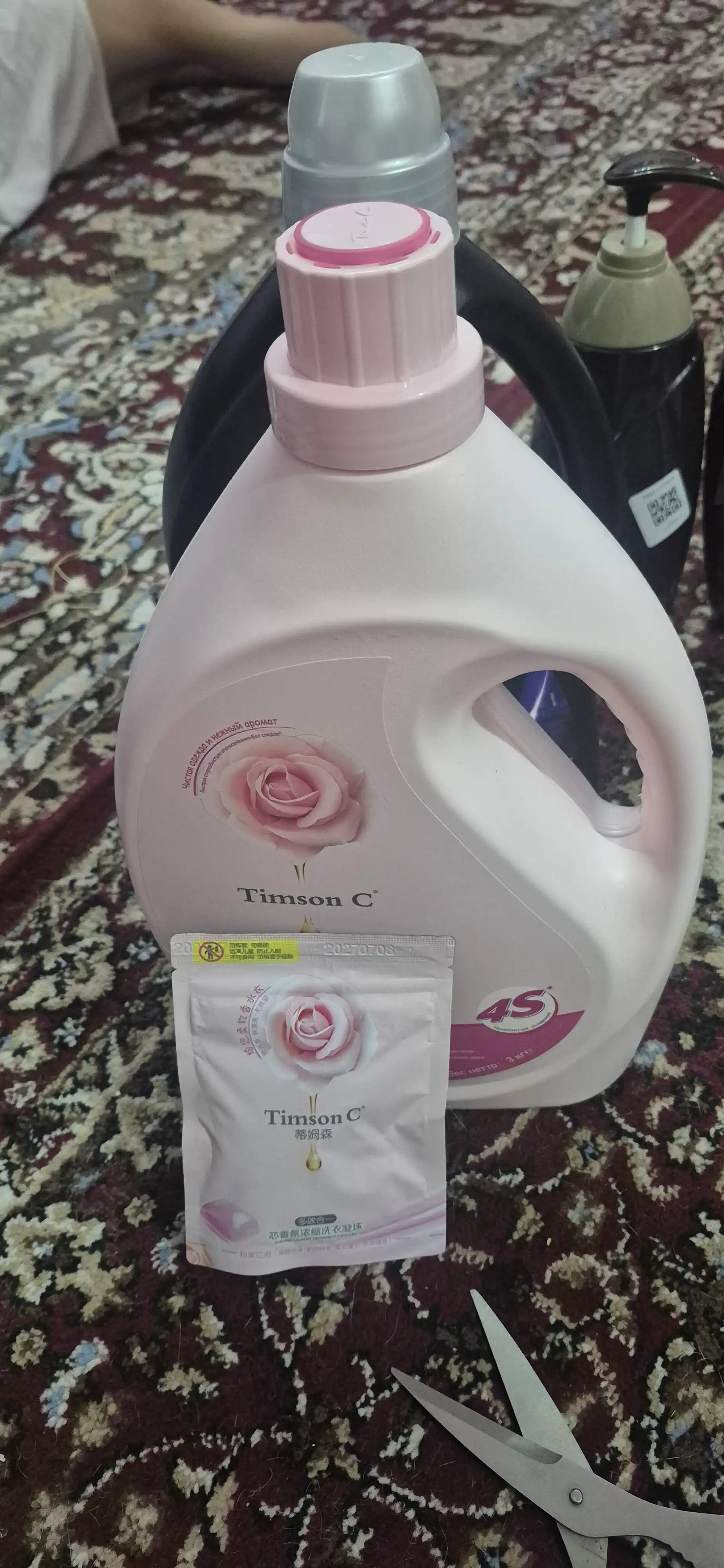 Парфюм гель для стирки Timson C, 3 кг