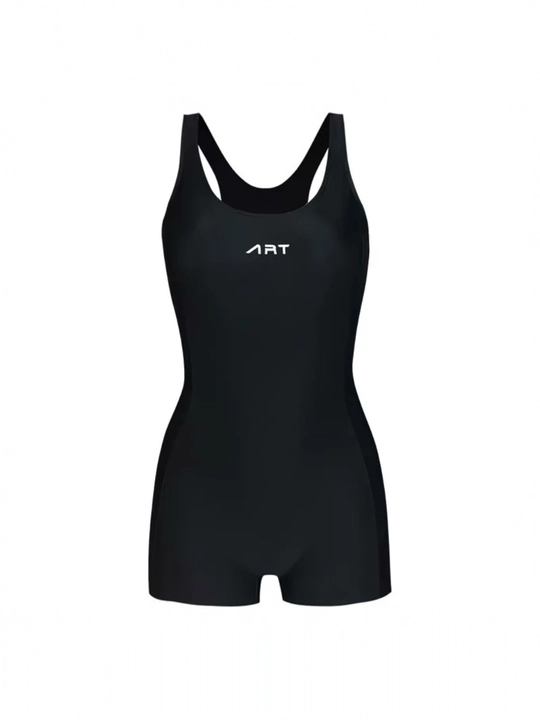 Ayyolar uchun Ayollar uchun shortili, bir qismli sport suzish kiyimi